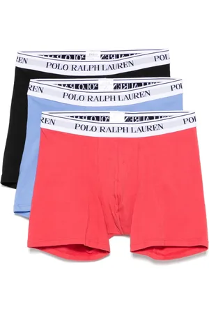 Ralph Lauren Pack de tres bóxeres con logo en la pretina