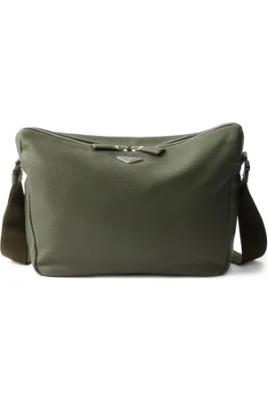 Prada Bolsa de hombro texturizada mediana