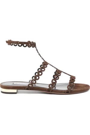Aquazzura Flats Infinity Chain