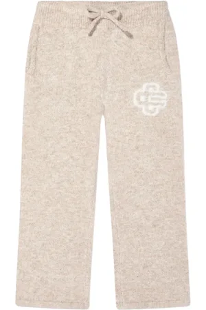 The Couture Club Pantalones con emblema en jacquard