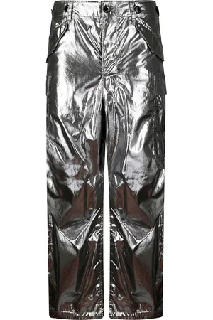 JUNYA WATANABE Pantalones metalizados