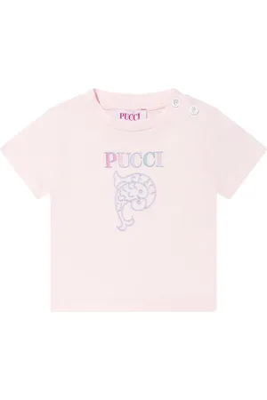 PUCCI Junior Playera de algodón