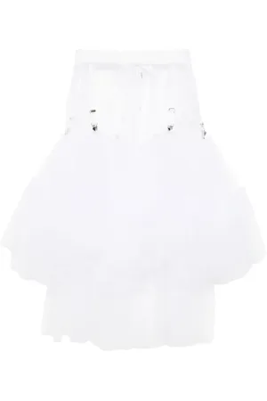 NOIR KEI NINOMIYA Falda de malla