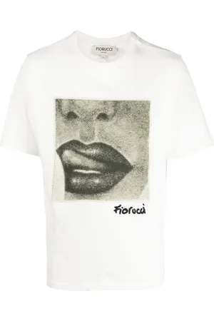 Fiorucci Playera con estampado gráfico