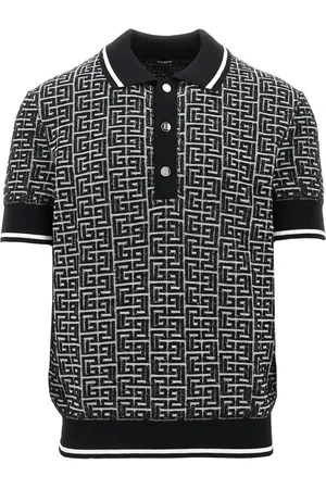 Balmain Playera tipo polo PB Labyrinth