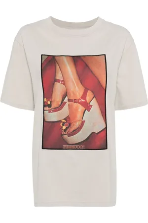 Fiorucci Playera con estampado gráfico