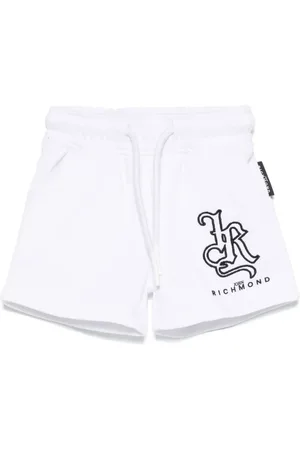 John Richmond Shorts con logo bordado