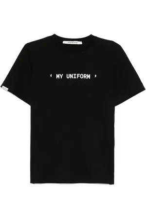 KIMHEKIM Playera con estampado gráfico