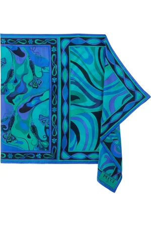 Puccini Mascada de seda estampada