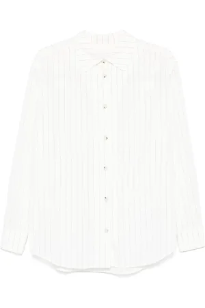 Nanushka Camisa con rayas estampadas