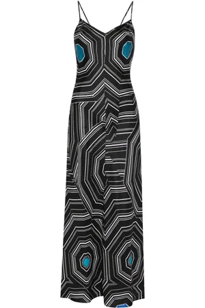 Sandro Vestido midi con estampado gráfico en colaboración con Louise Bourgeois