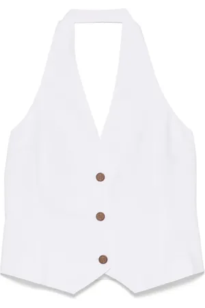 ..,MERCI Chaleco con cuello halter