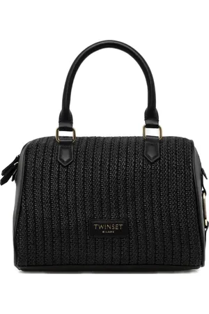 Twin-Set Bolsa de mano texturizada con asa doble