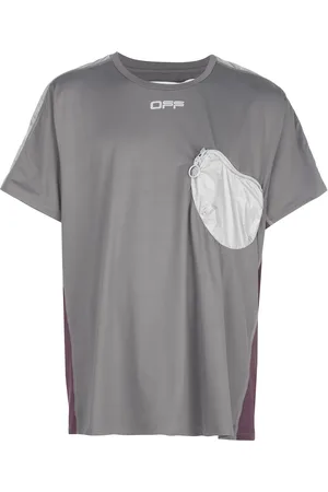 OFF-WHITE Playera con bolsillo