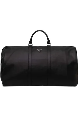 Guess Bolsa weekender con placa del logo