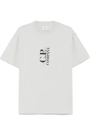 C.P. Company Playera con logo estampado