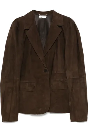 P.A.R.O.S.H. Blazer de gamuza