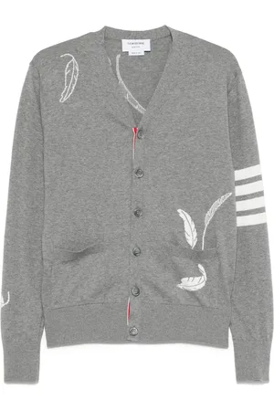 Thom Browne Cárdigan con motivo 4-Bar