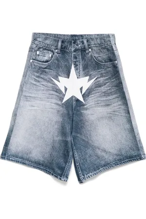 A Bathing Ape Shorts con logo estampado