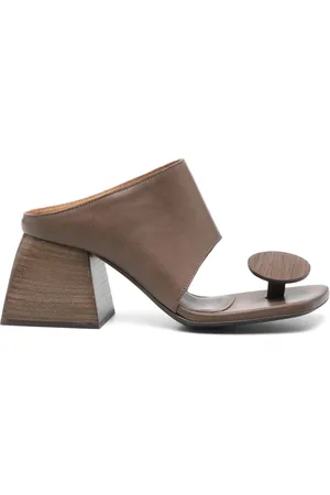 UMA WANG Mules Stone con tacón de 70mm