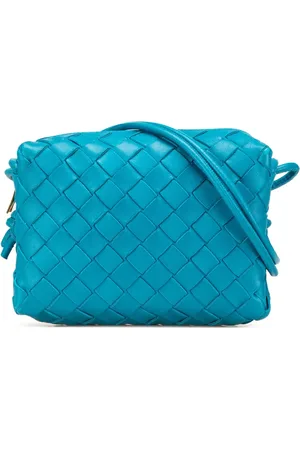 Bottega Veneta Bolsa crossbody Mini Intrecciato Loop Camera Bag de piel de cordero 2012-2024