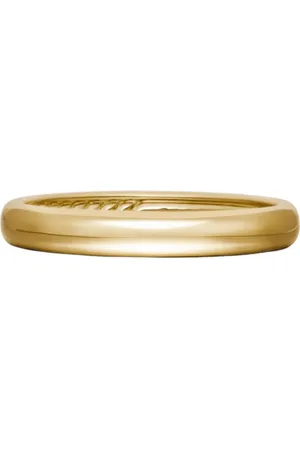 David Yurman Anillo de banda DY Classic en oro amarillo de 18kt de 3.5mm