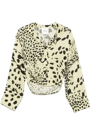 Nanushka Camisa con animal print
