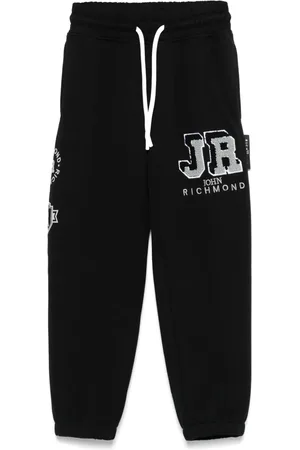 John Richmond Pants con logo bordado