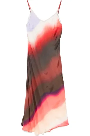 Patrizia Pepe Vestido midi con estampado degradado