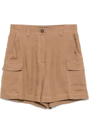 LORENA ANTONIAZZI Shorts de ramio