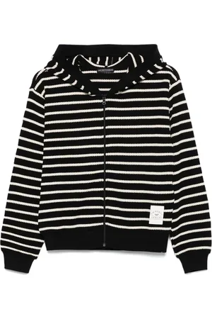 Emporio Armani Hoodie con motivo de rayas