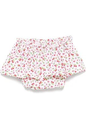 Mariella Ferrari Falda con cerezas estampadas