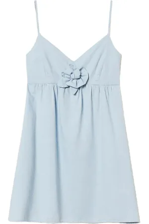 Twin-Set Vestido con aplique floral