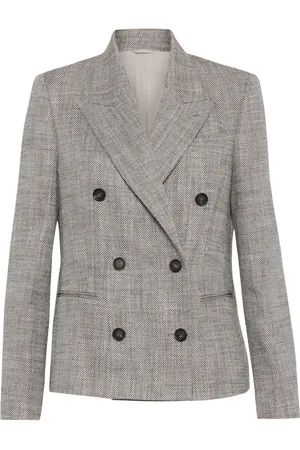 Brunello Cucinelli Blazer con doble botonadura