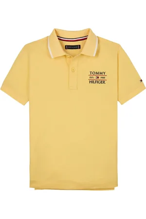 Tommy Hilfiger Playera tipo polo con logo bordado
