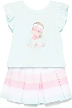 Lapin House Set de shorts con estampado gráfico
