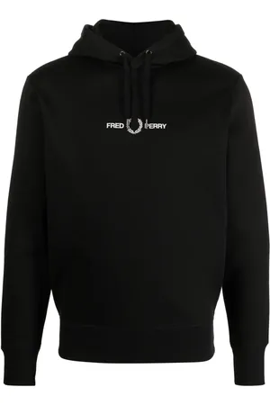 Fred Perry Hoodie con logo estampado