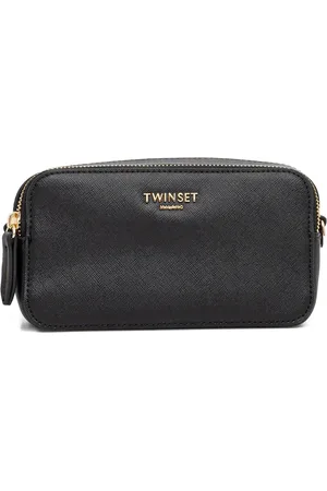 Twin-Set Bolsa crossbody texturizada