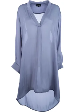 Giorgio Armani Blusa traslúcida