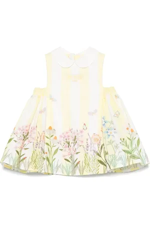Fendi Vestido con logo bordado
