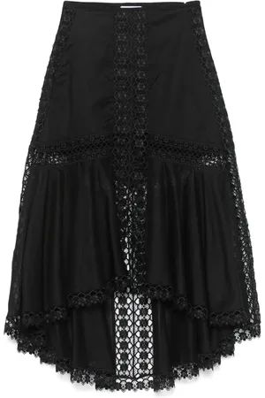 CHARO RUIZ IBIZA Falda midi Clair