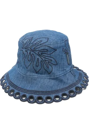 ZIMMERMANN Gorro de pescador con logo bordado