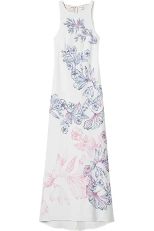 Twin-Set Vestido largo con estampado floral