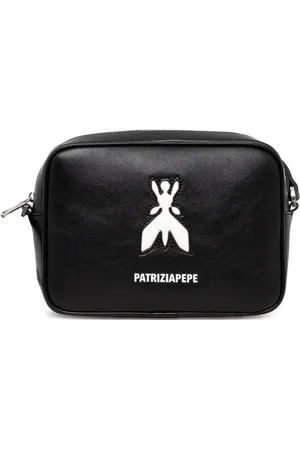 Patrizia Pepe Bolsa crossbody con detalle del logo