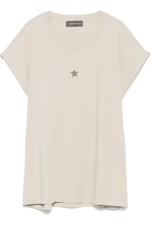LORENA ANTONIAZZI Camiseta con parche de estrella