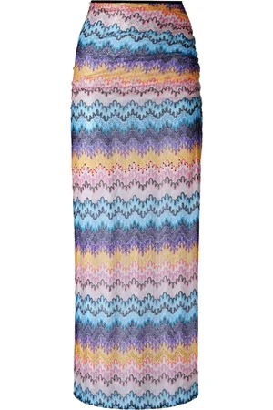 Missoni Falda larga transparente