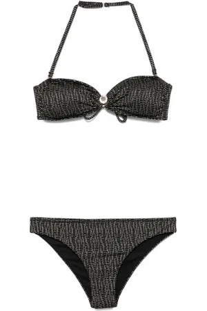 Emporio Armani Bikini con motivo en jacquard