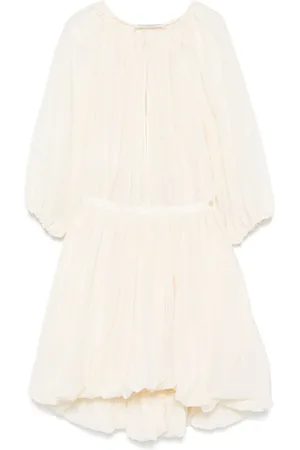Serafini Vestido corto fruncido