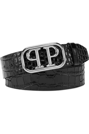 Philipp Plein Cinturón Shiny Skull