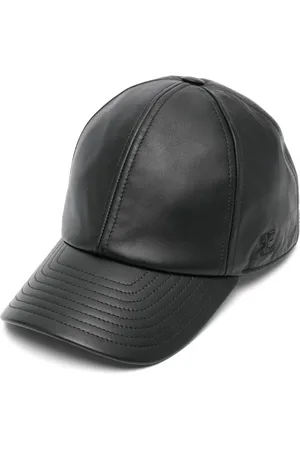Courrèges Gorra de béisbol de piel